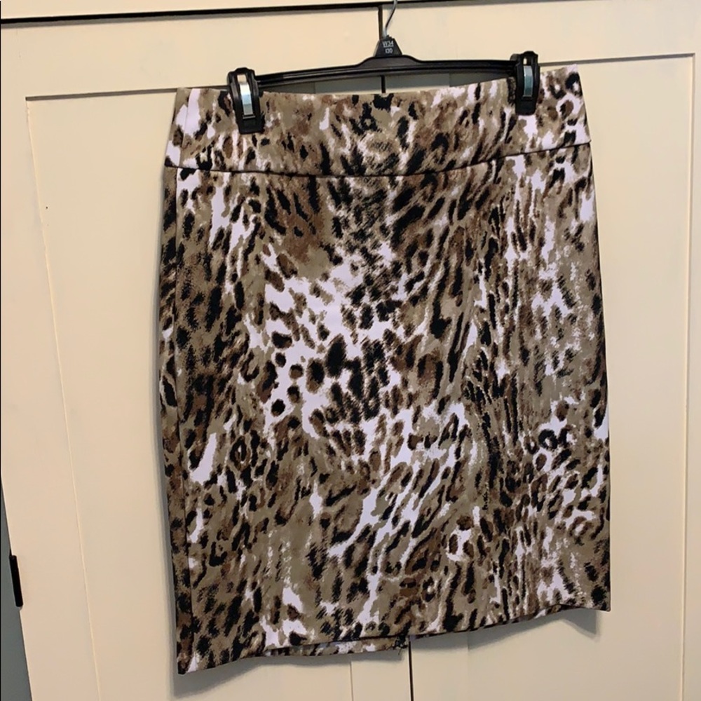 ABN Cheetah print skirt.